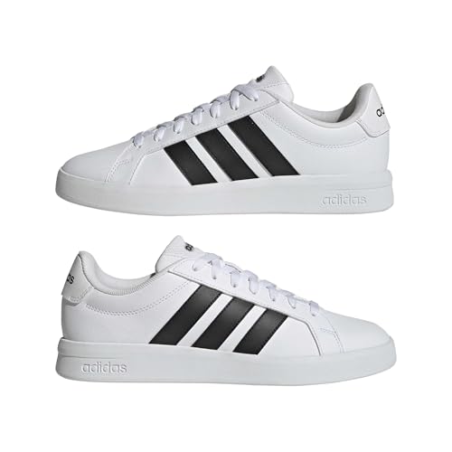 Detalle 2 de Adidas Grand Court Base 3.0 pour homme – blanc FTWR/Core Black, 37 1/3 EU