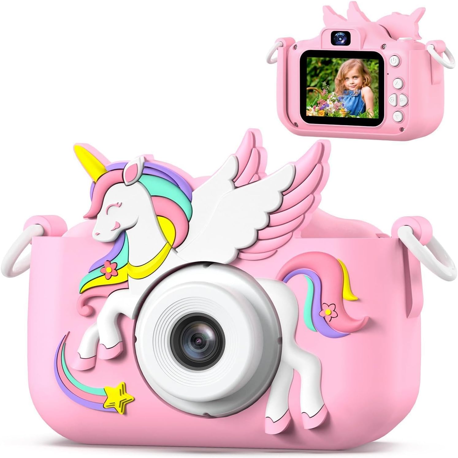 Detalle de Cimizi H33 Kids Camera, Dual Cameras, 12MP Photos and 1080p Video