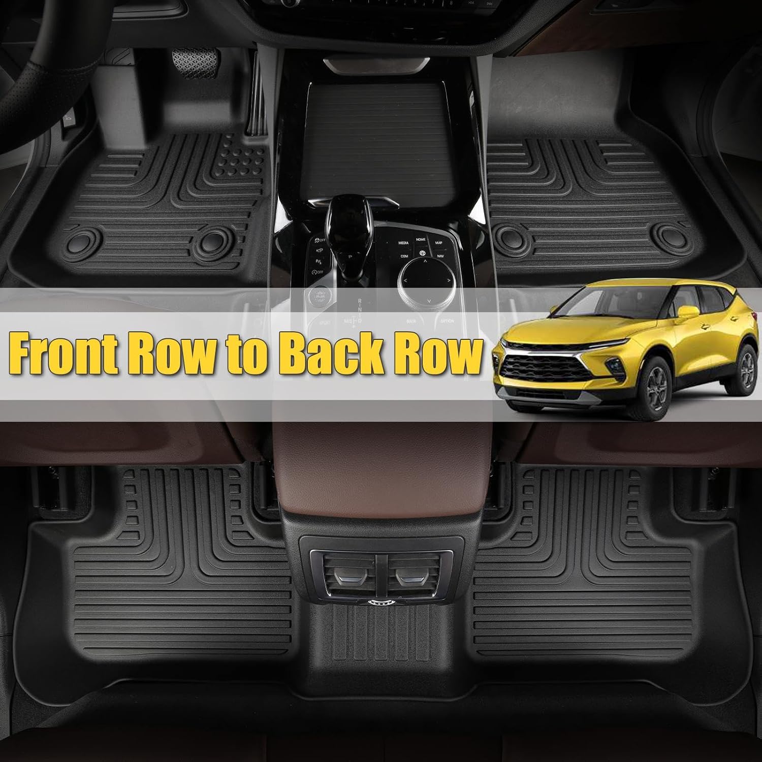 Detalle de Mazda CX-90 floor mats, TPE