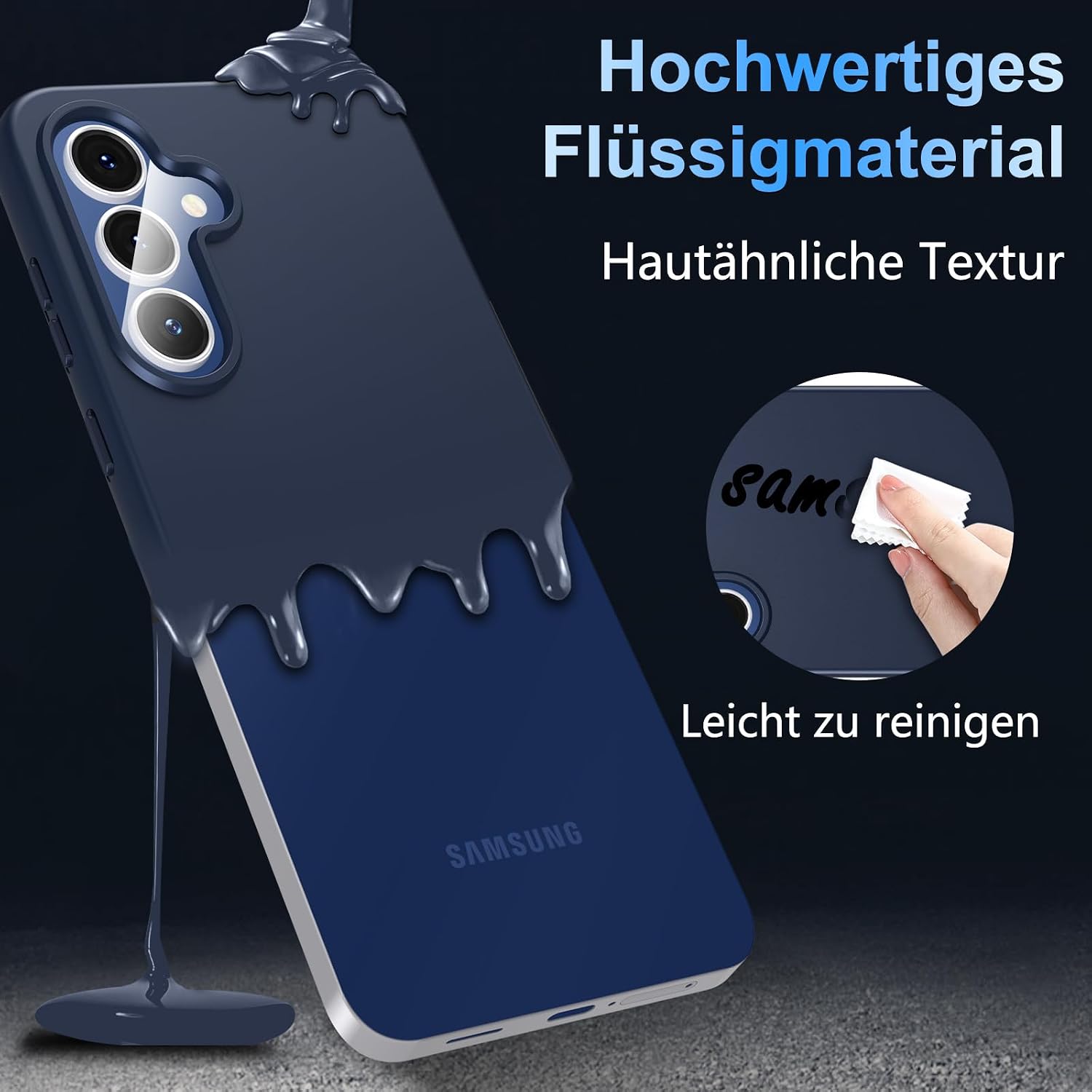 Thumbnail 5 de Fin2feel Coque Samsung S25 FE 360° Bleu