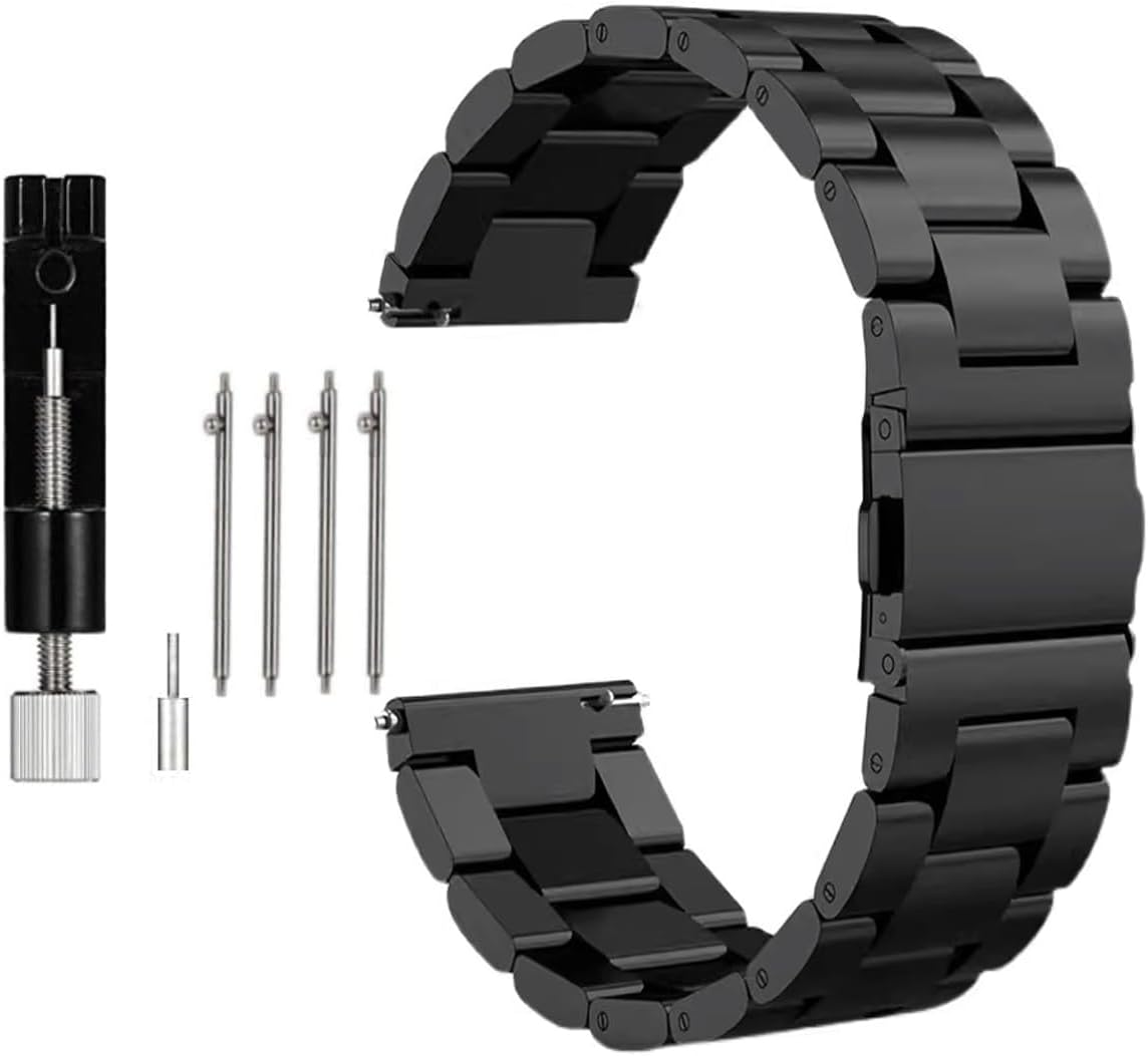 Thumbnail 6 de Triblanc Stainless Steel Watch Strap – 18mm, 20mm, 22mm Replacement Band