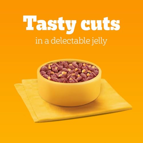 Thumbnail 5 de Pedigree Adult Dog Food Pouches Mixed Selection in Jelly 40 x 100 g Mega Pack