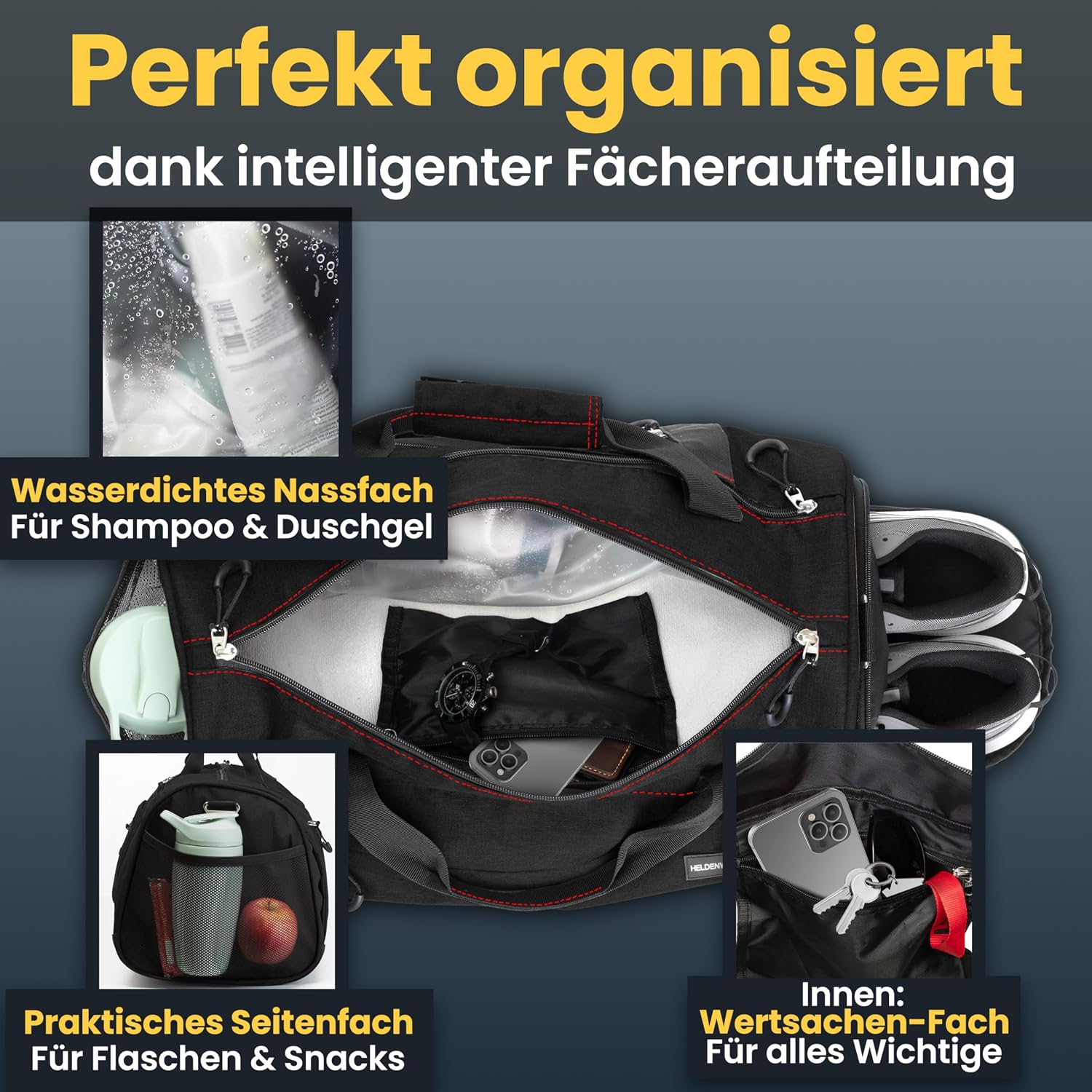 Thumbnail 6 de Heldenwerk Sporttasche groß 2-in-1