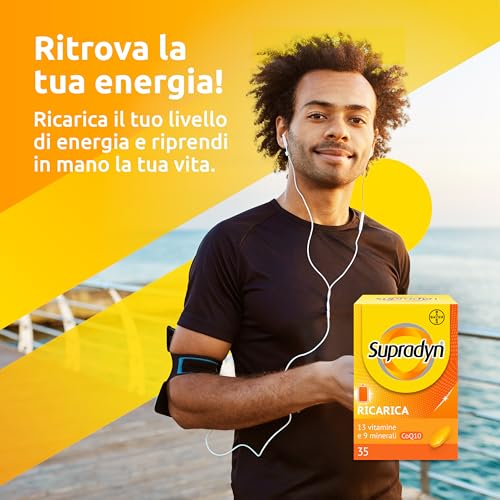 Thumbnail 6 de Supradyn Ricarica Multivitaminico Completo – Integratore di energia, 35 compresse effervescenti all'arancia