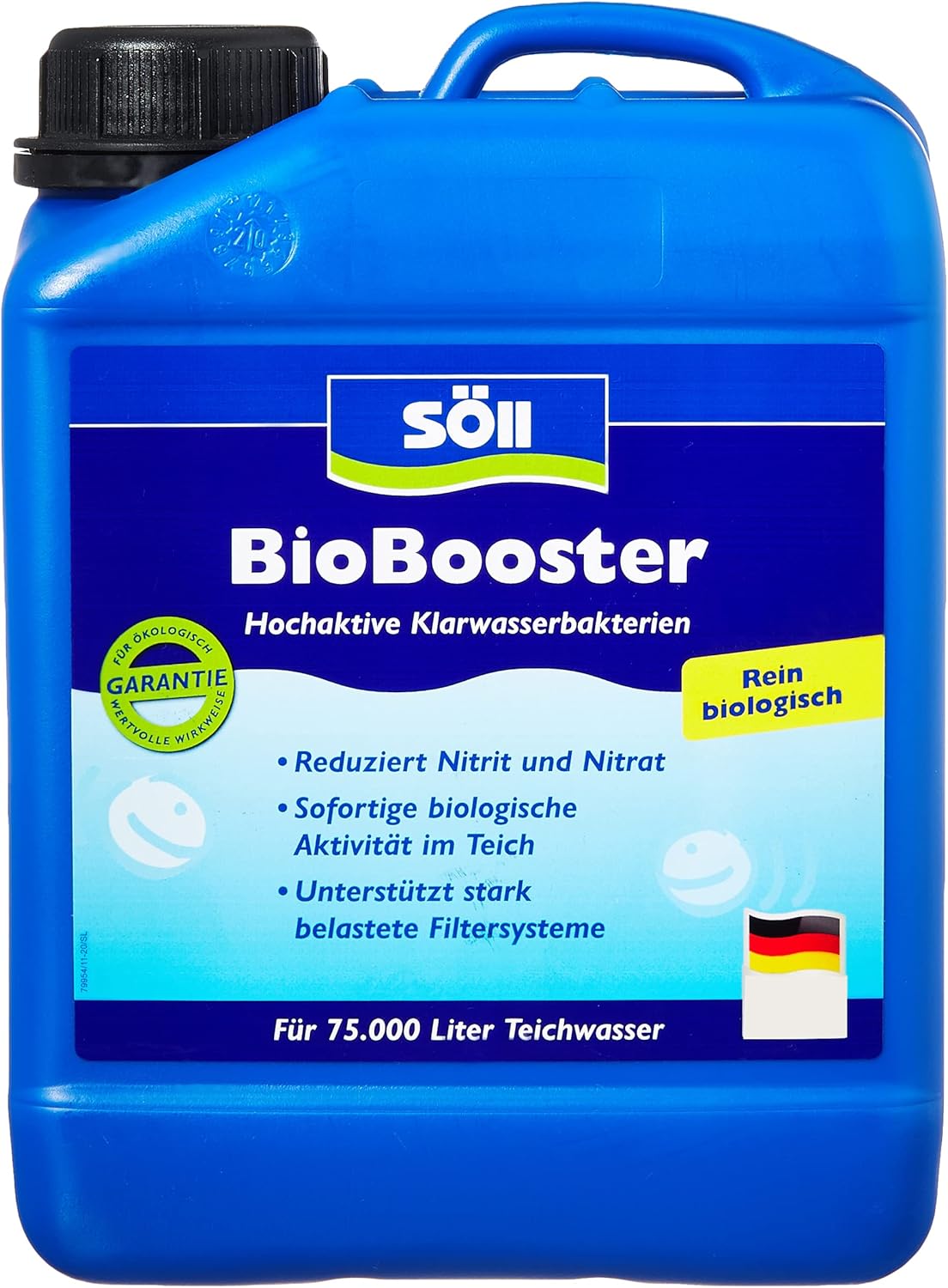 Söll BioBooster 2,5 l – Biologischer Teichwasseraufbereiter