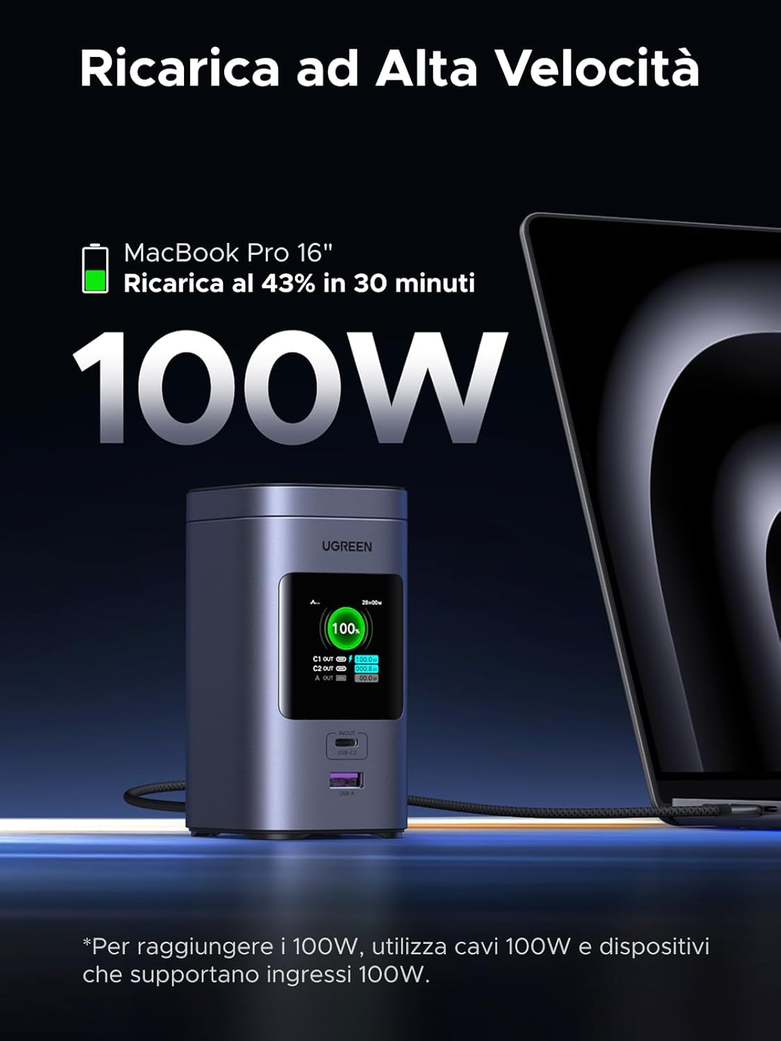 Thumbnail 2 de UGREEN Nexode Power Bank 20000mAh