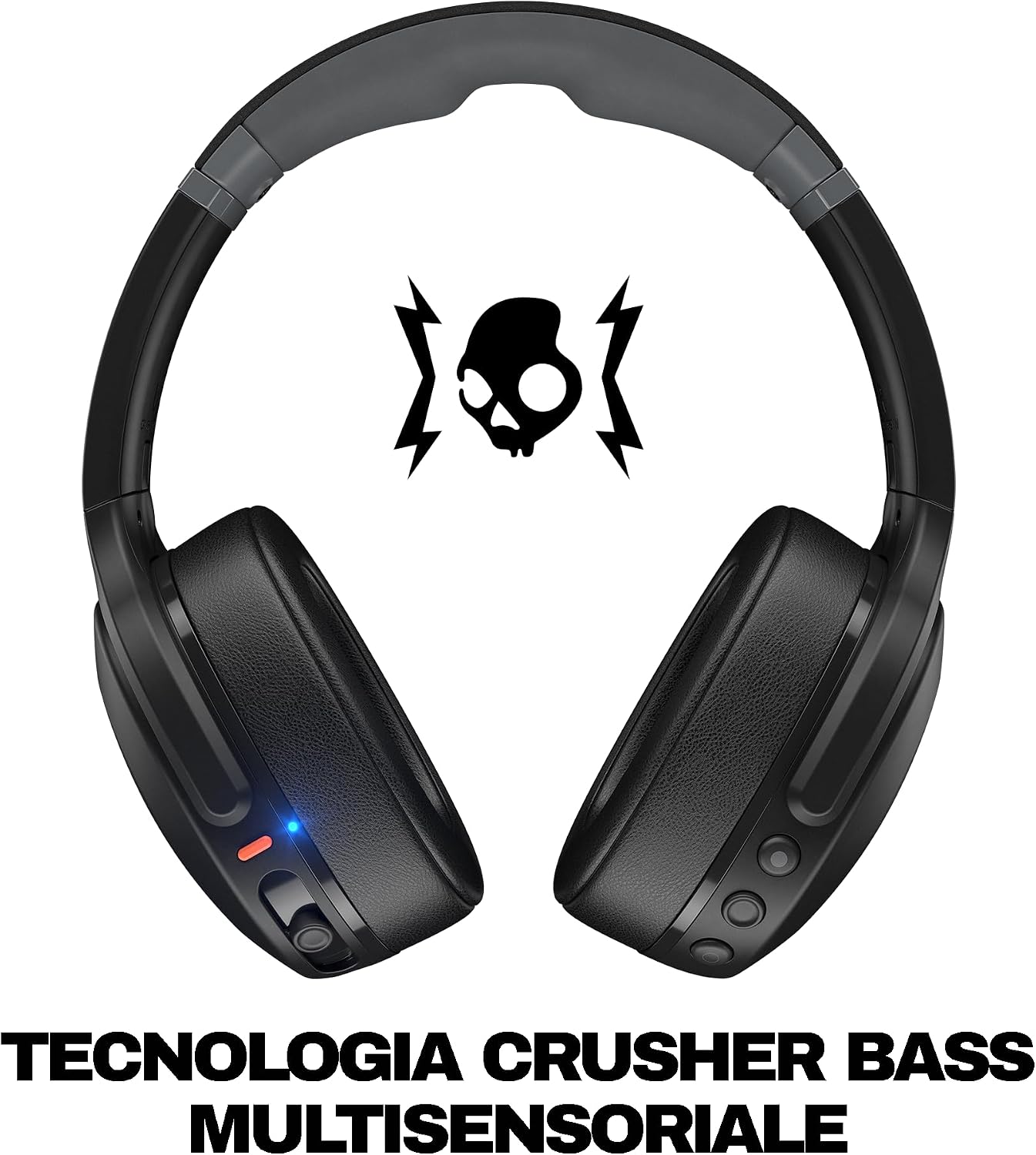 Detalle 2 de Skullcandy Crusher Evo cuffie wireless 40 ore