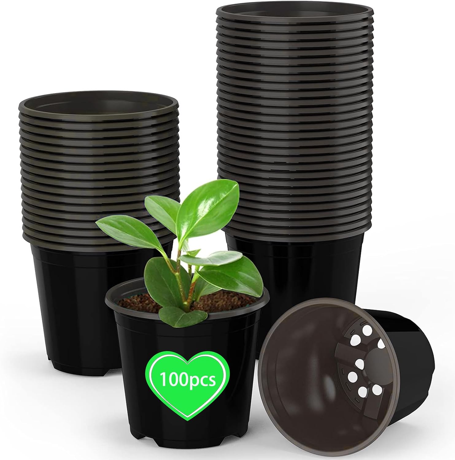 YELINTIAN Seedling Pots 4.13-inch