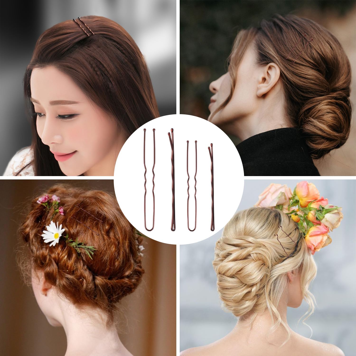 Thumbnail 2 de Xynovate 300 Forcine per Capelli Mollette: Set Professionale di Fermagli e Cerchietti Trasparenti con Scatola di Stoccaggio