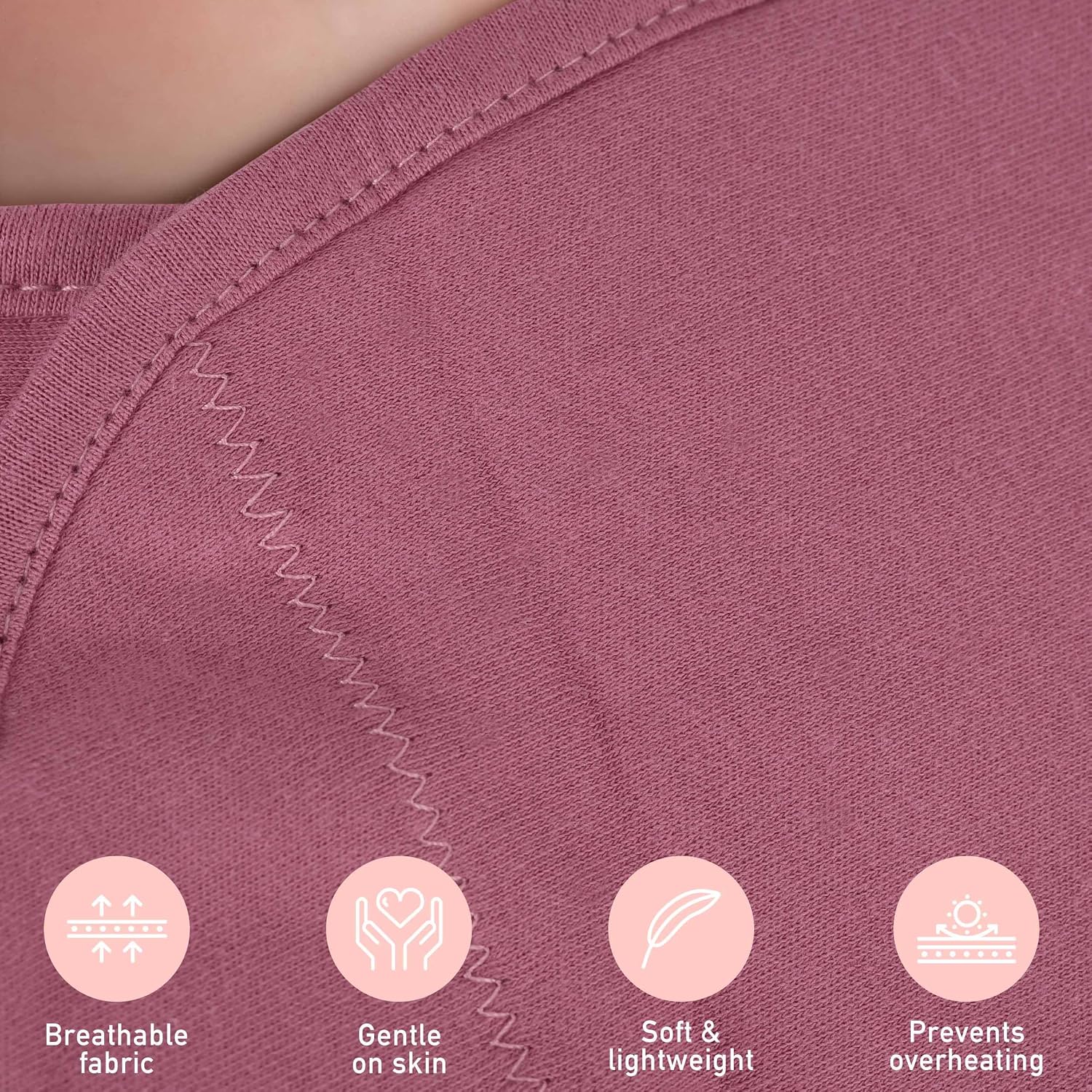 Thumbnail 6 de GLLQUEN BABY Girl Swaddles 0-3 Months 3-pack