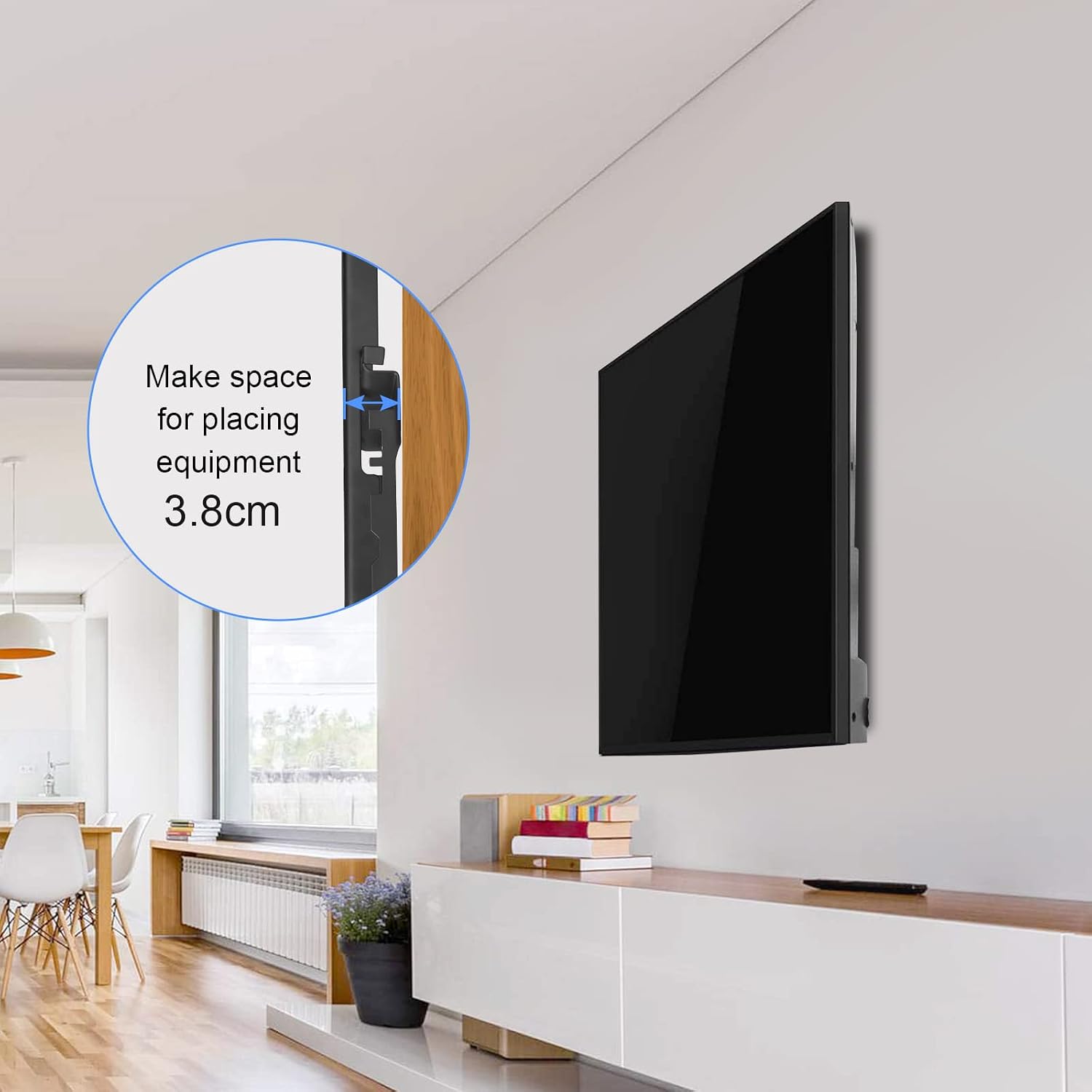 Detalle 2 de Suptek TV Wall Mount for 26–60 inch TVs (Max 400x400 VESA) with 10° Tilt