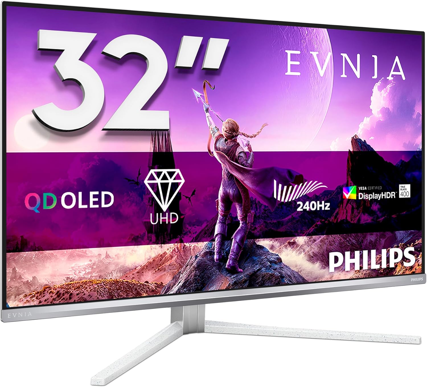 Detalle de Philips Monitor 32M2N8900 da 31,5" QD-OLED 4K UHD 240 Hz
