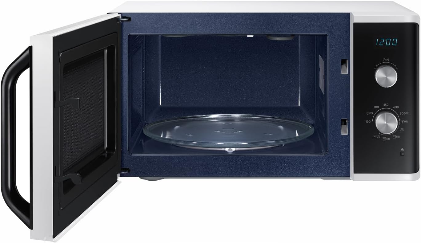 Detalle de Samsung Dual Dial MG23K3614AW/ET forno a microonde grill da libera installazione 23 L bianco