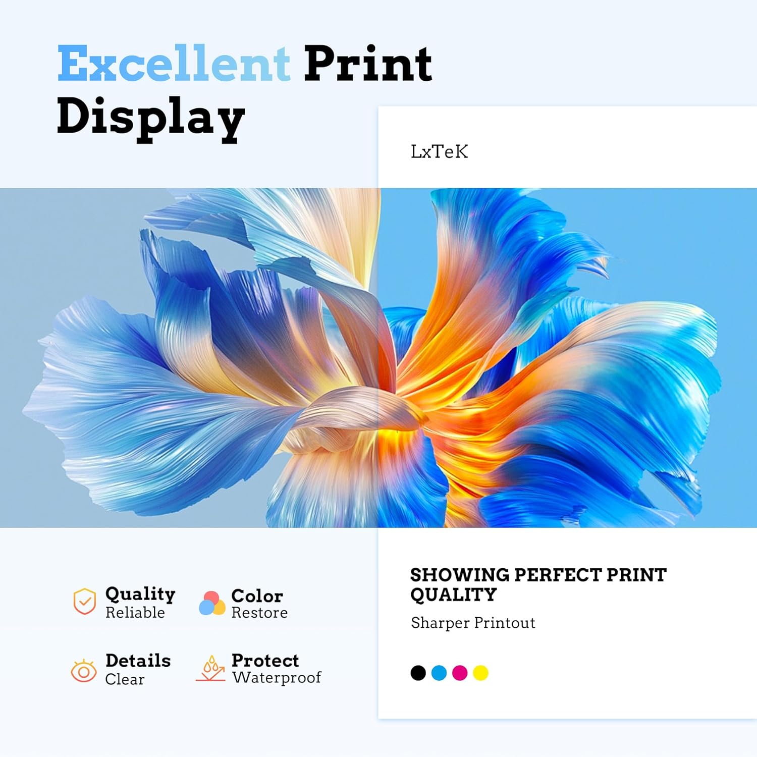 Thumbnail 6 de LxTek 219X Toner-Set mit Chip (219A) Schwarz – kompatibel mit HP Color LaserJet Pro MFP 3302/3202, 4er-Pack