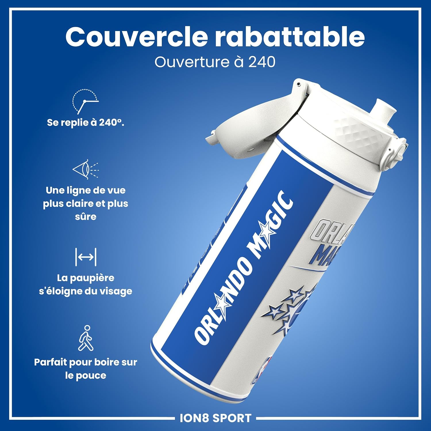 Detalle 2 de Ion8 Orlando Magic Gourde isotherme 750 ml