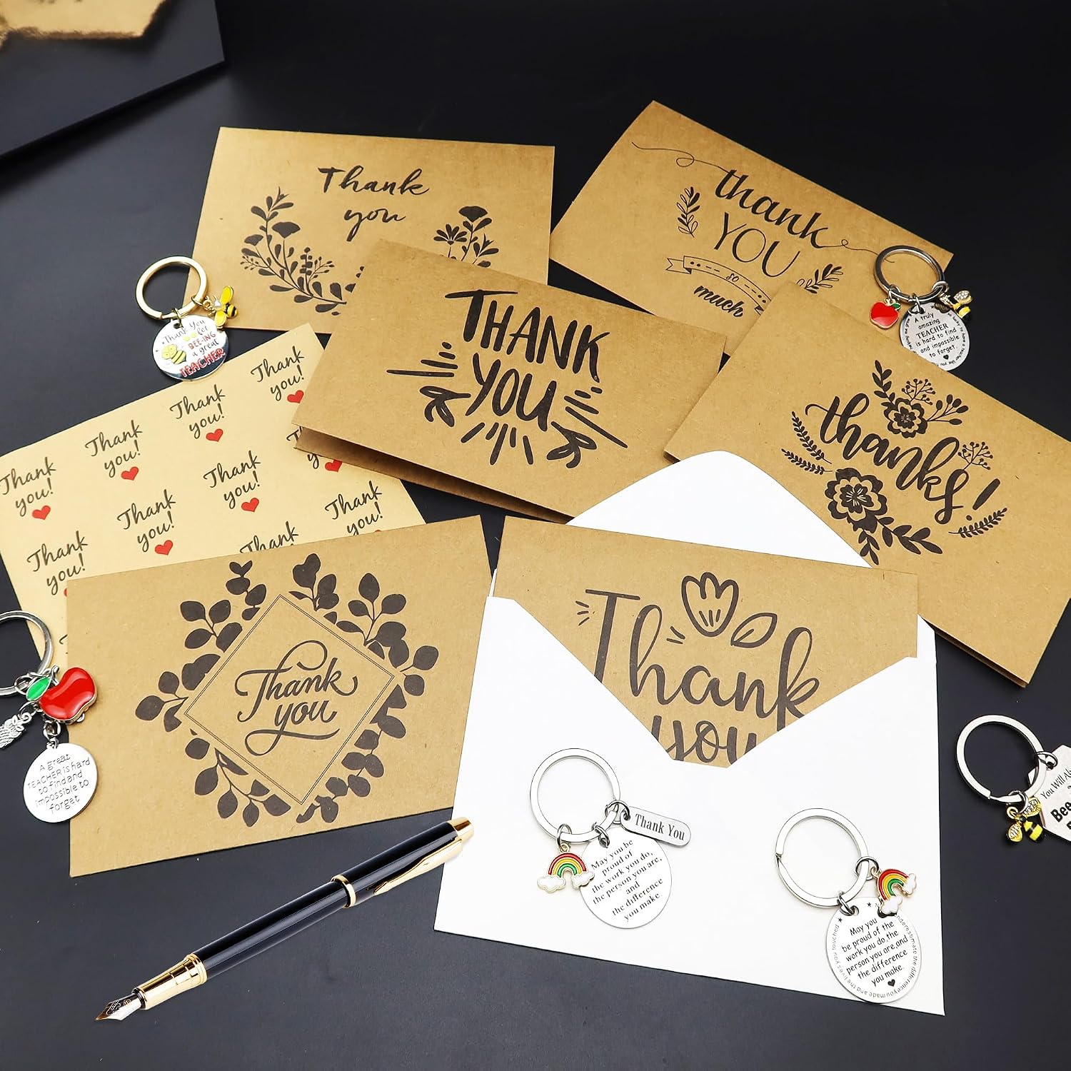 Detalle 2 de Sundonix Thank You Leaving Teacher Gift – 6 Pack (Multicolor)