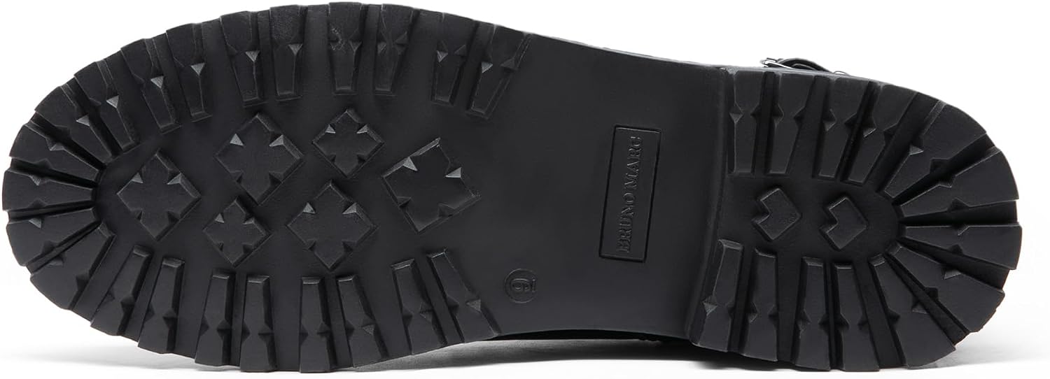 Thumbnail 4 de Bruno Marc Bottines de moto pour hommes élégantes à fermeture latérale