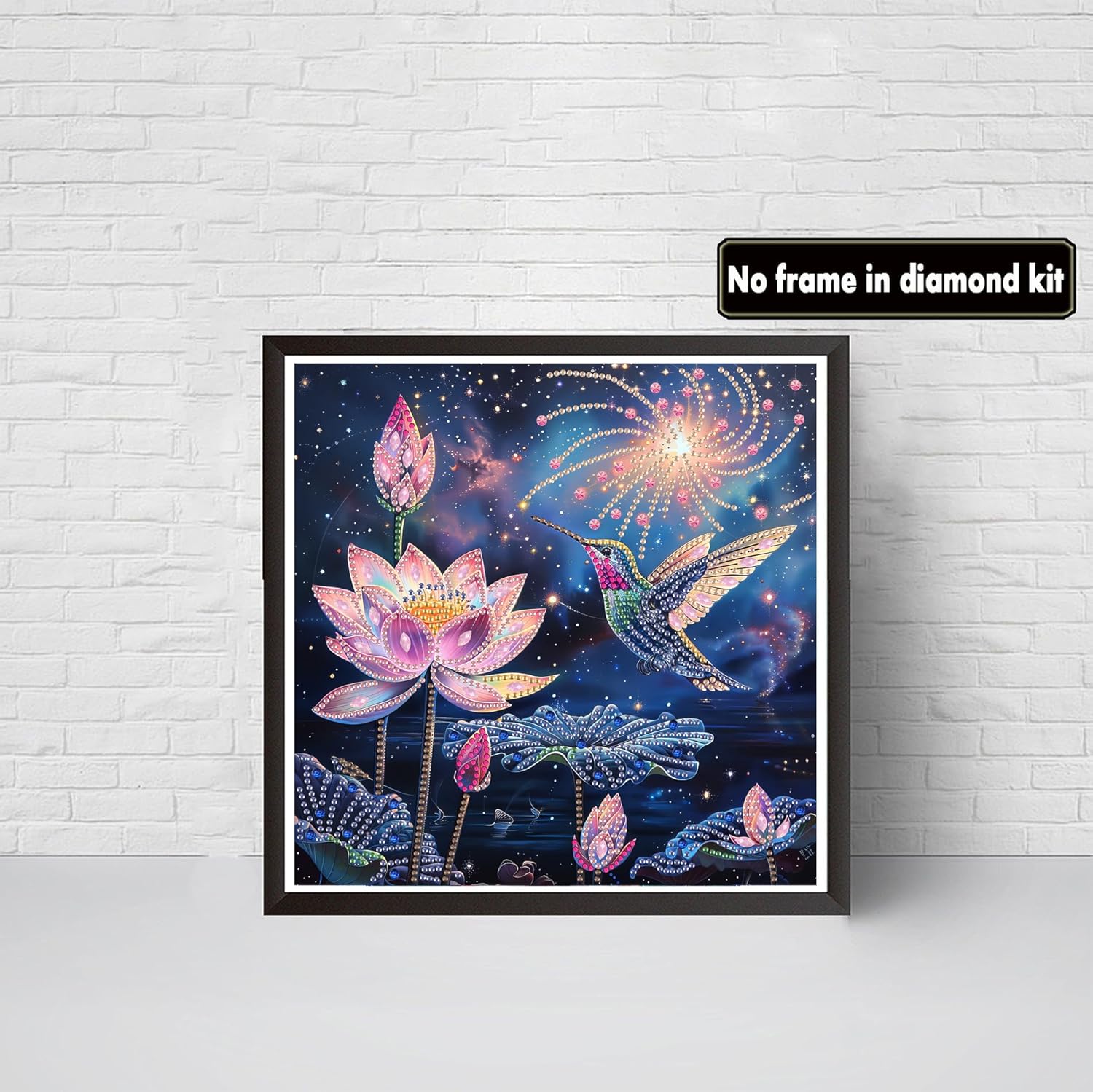 Thumbnail 3 de VAIIEYO Hummingbird 12x12 inch diamond painting kit 🎨