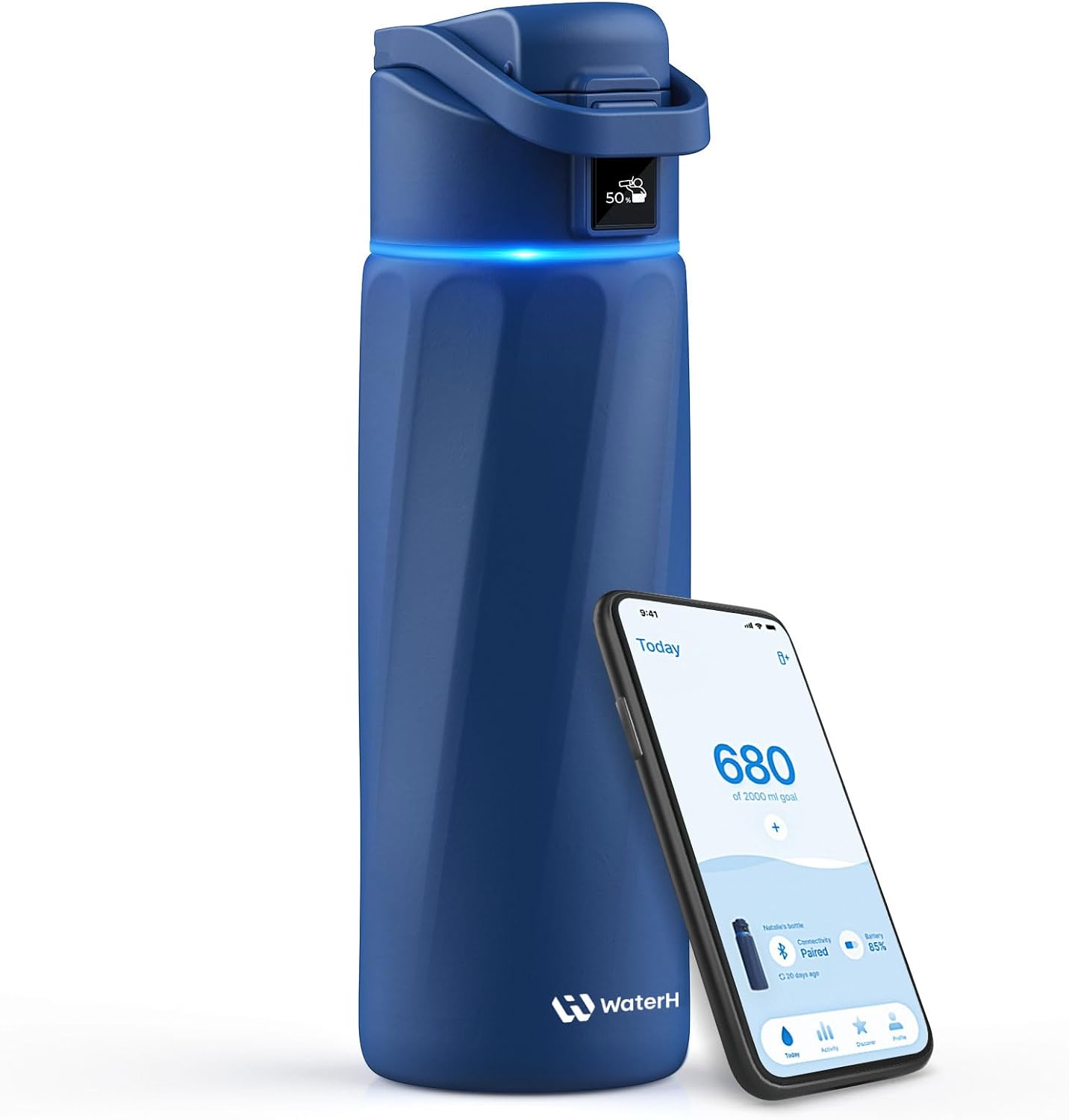 Detalle de BOOST Smart Water Bottle 24oz tracker app 💧