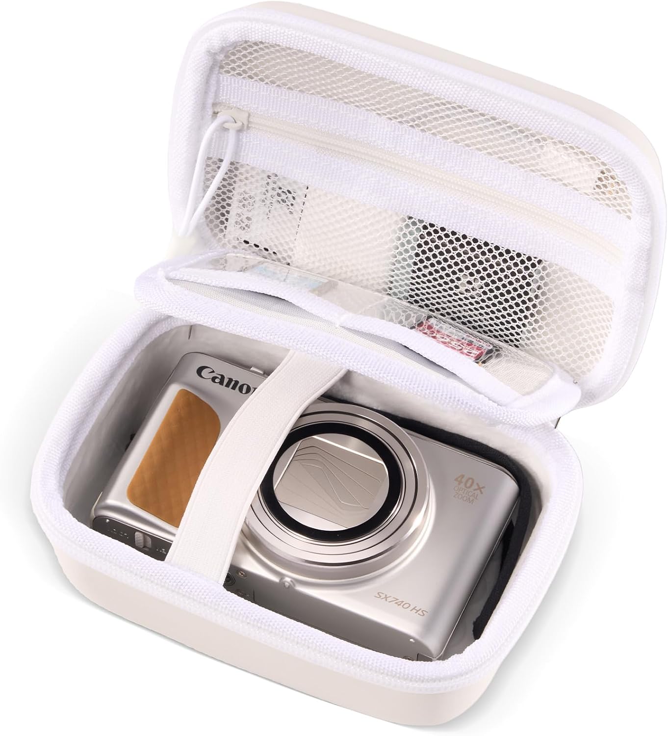 Detalle de ProCase Kameratasche für Canon G7X Mark II/III, SX740 HS, Sony ZV-1F, Ricoh GR III und weitere kompakte Digitalkameras