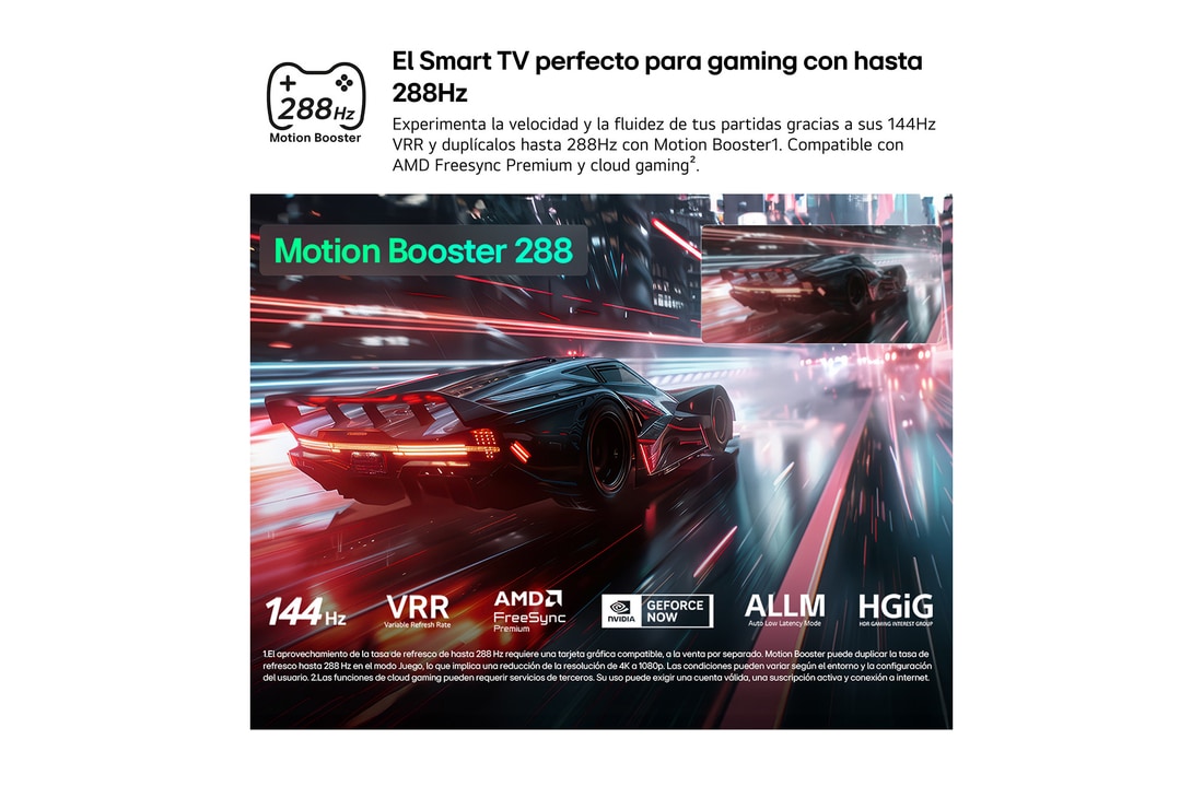 Detalle 2 de LG QNED82 EB6A 65'': Smart TV MiniLED evo 4K con Copilot y webOS 26 IA