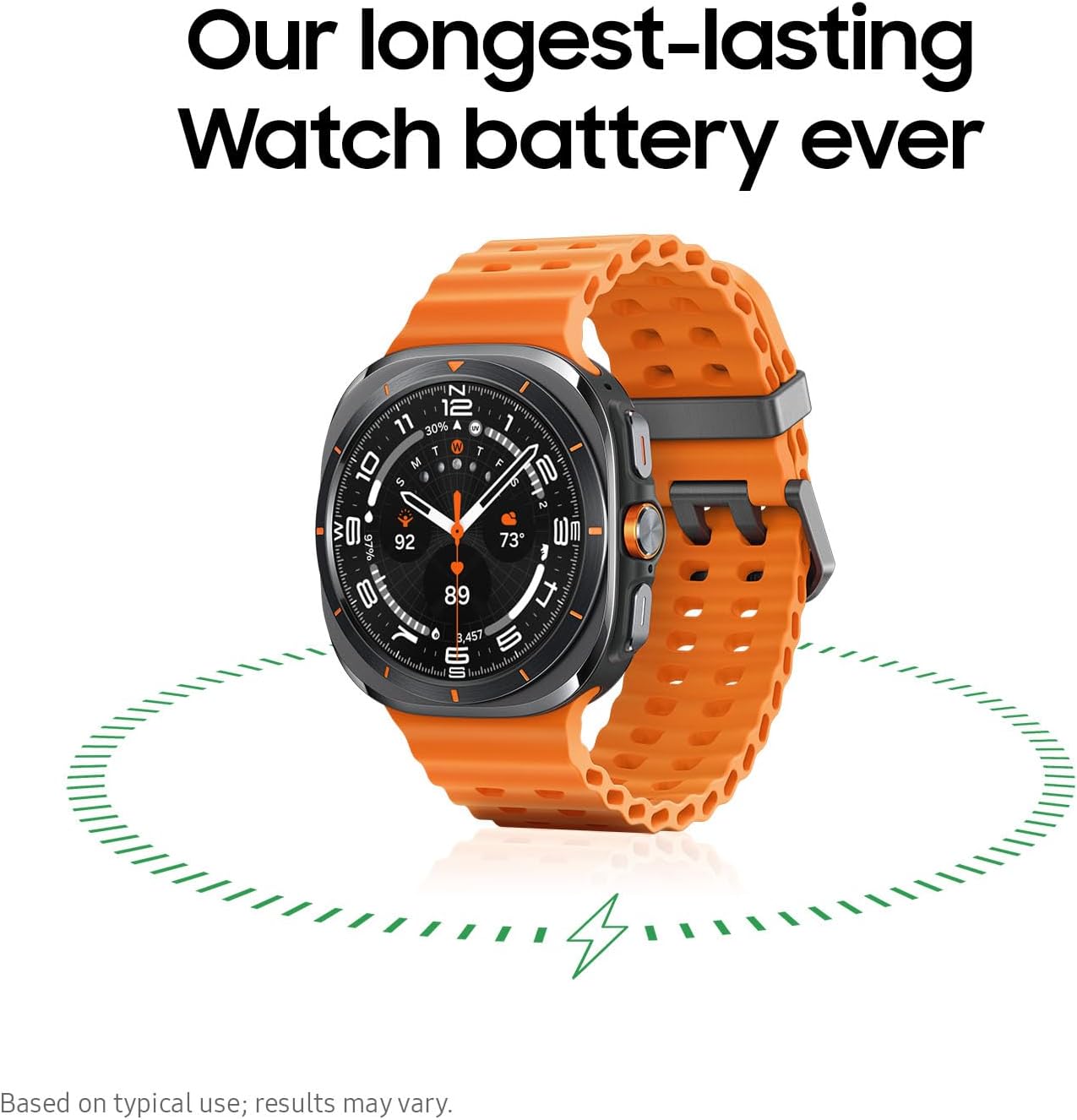 Detalle de Samsung Galaxy Watch Ultra (2025) 47mm LTE: Titanium Build, Advanced Sleep Coaching & Running Coach