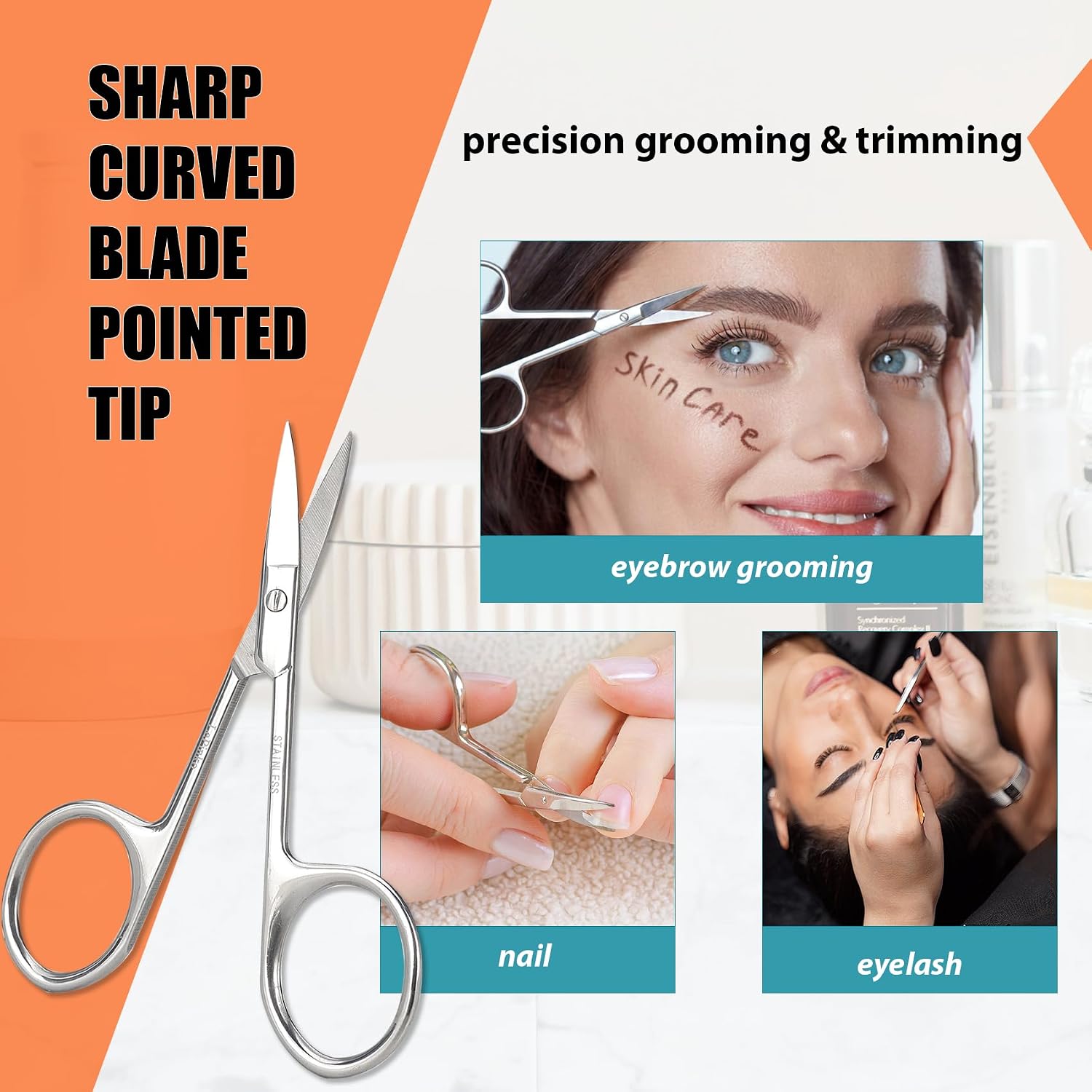 Thumbnail 4 de LePinko PRO 2IN1 Grooming Scissors, 2-Piece Stainless Steel Set