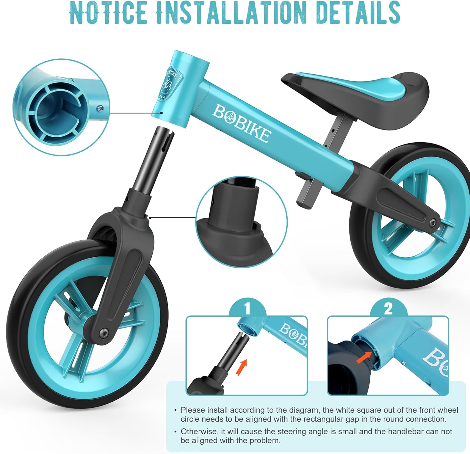 Detalle 1 de VITONIS Bicicletta Senza Pedali 1,5-4 Anni