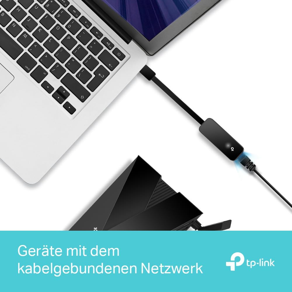 Thumbnail 1 de TP-Link UE306 USB‑auf‑Ethernet Adapter 1000 Mbps 🌐