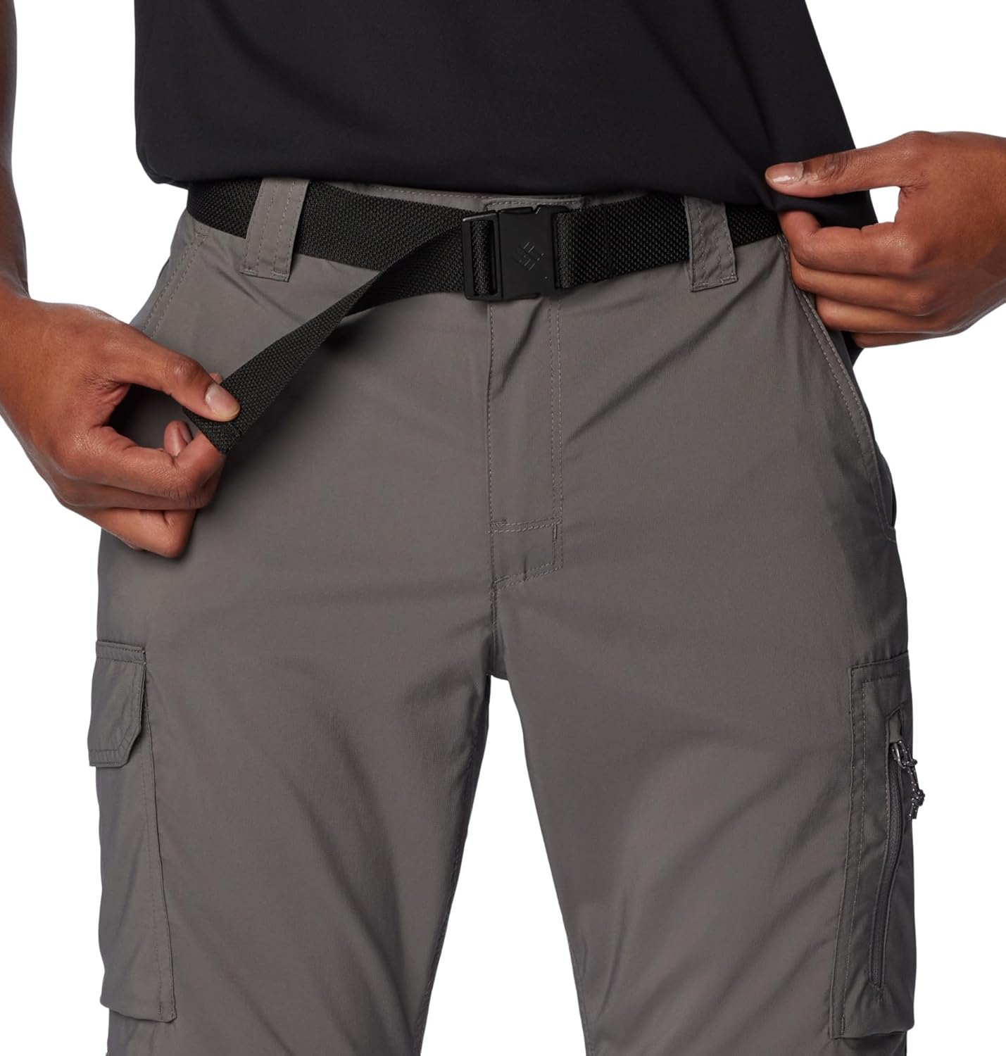 Thumbnail 3 de Columbia Pantalon Convertible Utility pour Homme Silver Ridge (City Grey) – jambes zippées