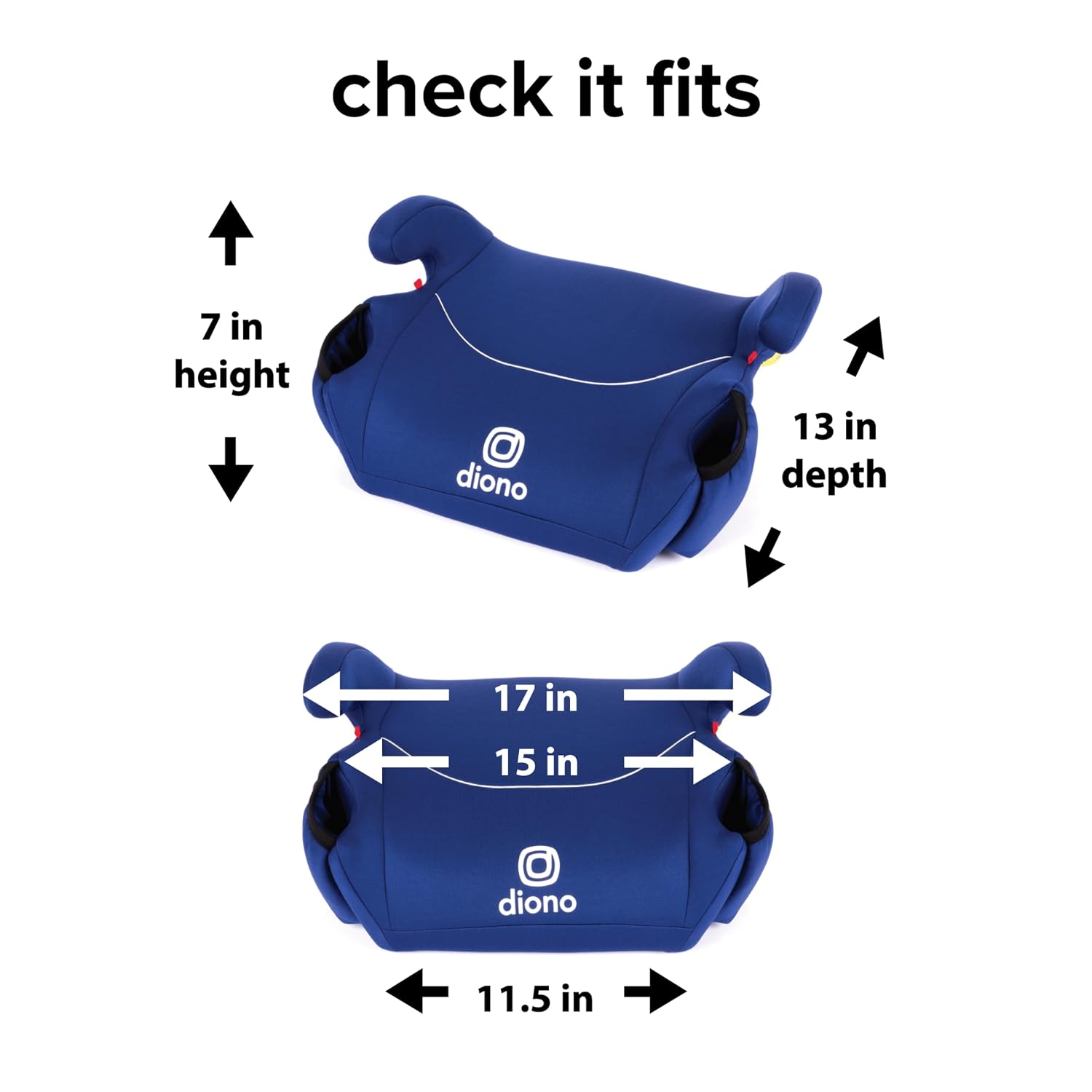 Thumbnail 6 de Diono Backless Booster Car Seats, Pack of 2