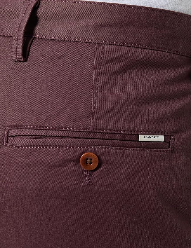 Thumbnail 3 de GANT Chino Sarga Regular Pantalón Antracita 44W x 30L