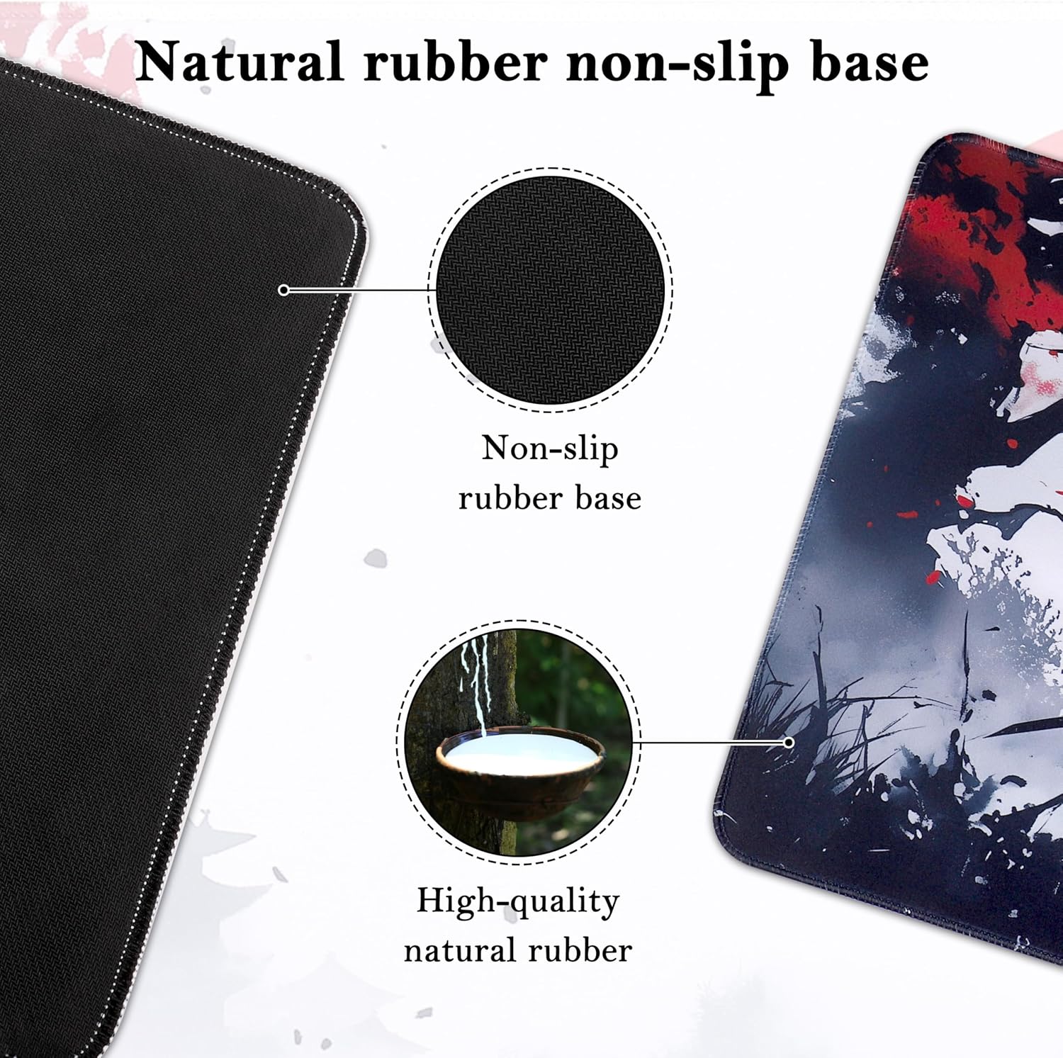 Detalle de Yimomoyi Non Slip Mouse Pad 800x300mm