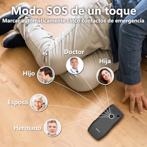 Thumbnail 1 de artfone C1+ 4G Volte Teléfono Senior con Botón SOS
