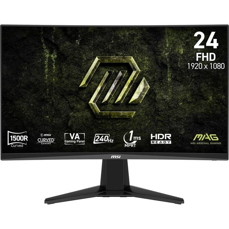 Detalle de Monitor MSI MAG 245C X24 23,6" FullHD 240 Hz VA Curvo 1500R HDR10 Antirreflejo