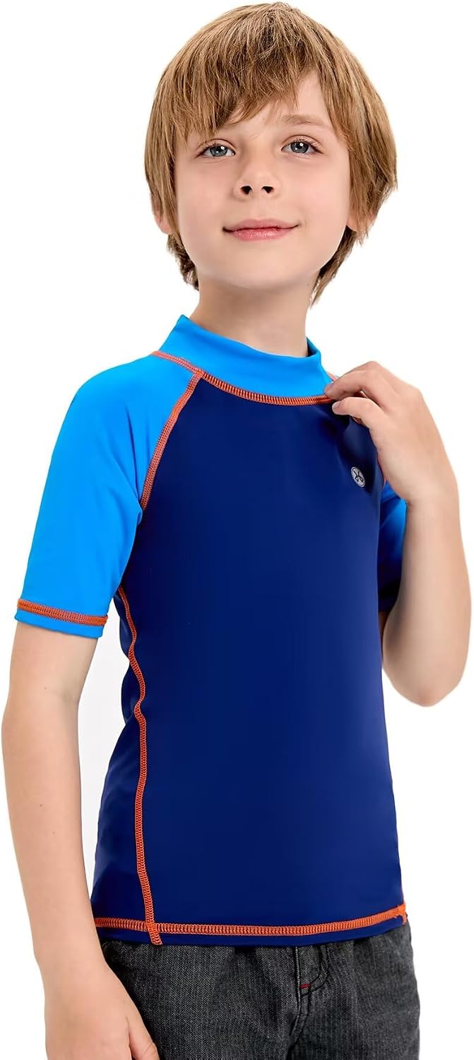 Thumbnail 5 de Generic Boy's B03-fresh Green Rash Guard Shirt