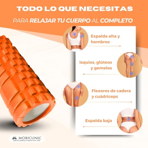 Thumbnail 3 de Mobiclinic FitRoller, rouleau massage 14x33 cm ⚙