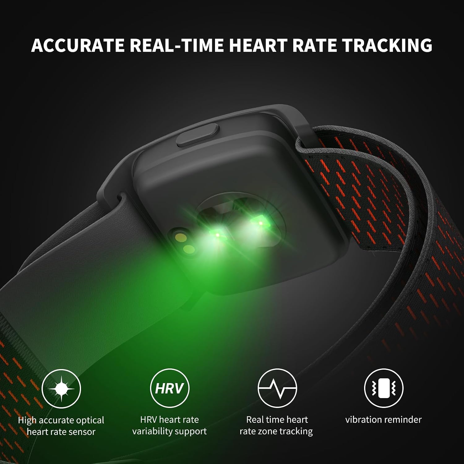 Thumbnail 2 de CooSpo HW9 RealZone Heart Rate Monitor Armband with Bluetooth 5.0 & ANT+