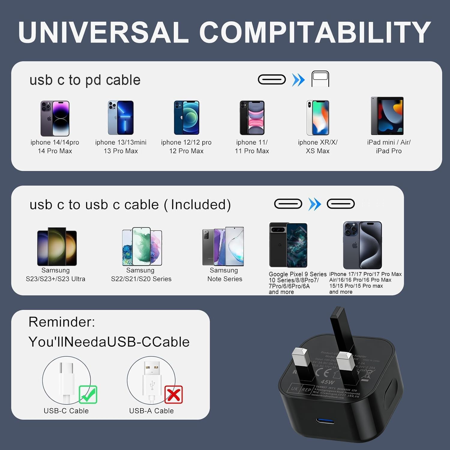 Thumbnail 5 de Samsung 45W Super Fast Charger USB‑C