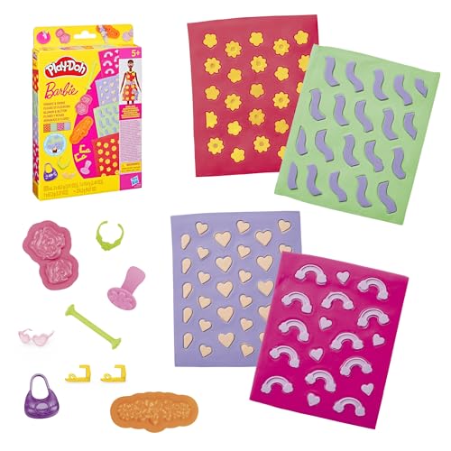 Detalle de Play-Doh Barbie Pack Accesorios Flores y Rosas