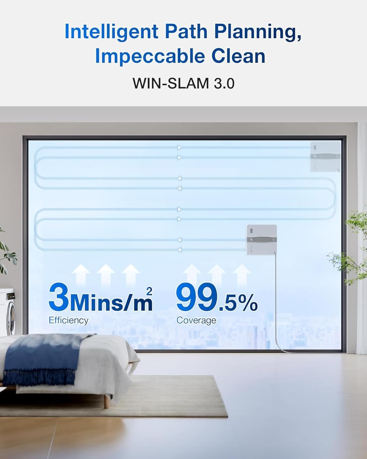Thumbnail 6 de ECOVACS WINBOT MINI: Lavavetri compatto per finestre difficili