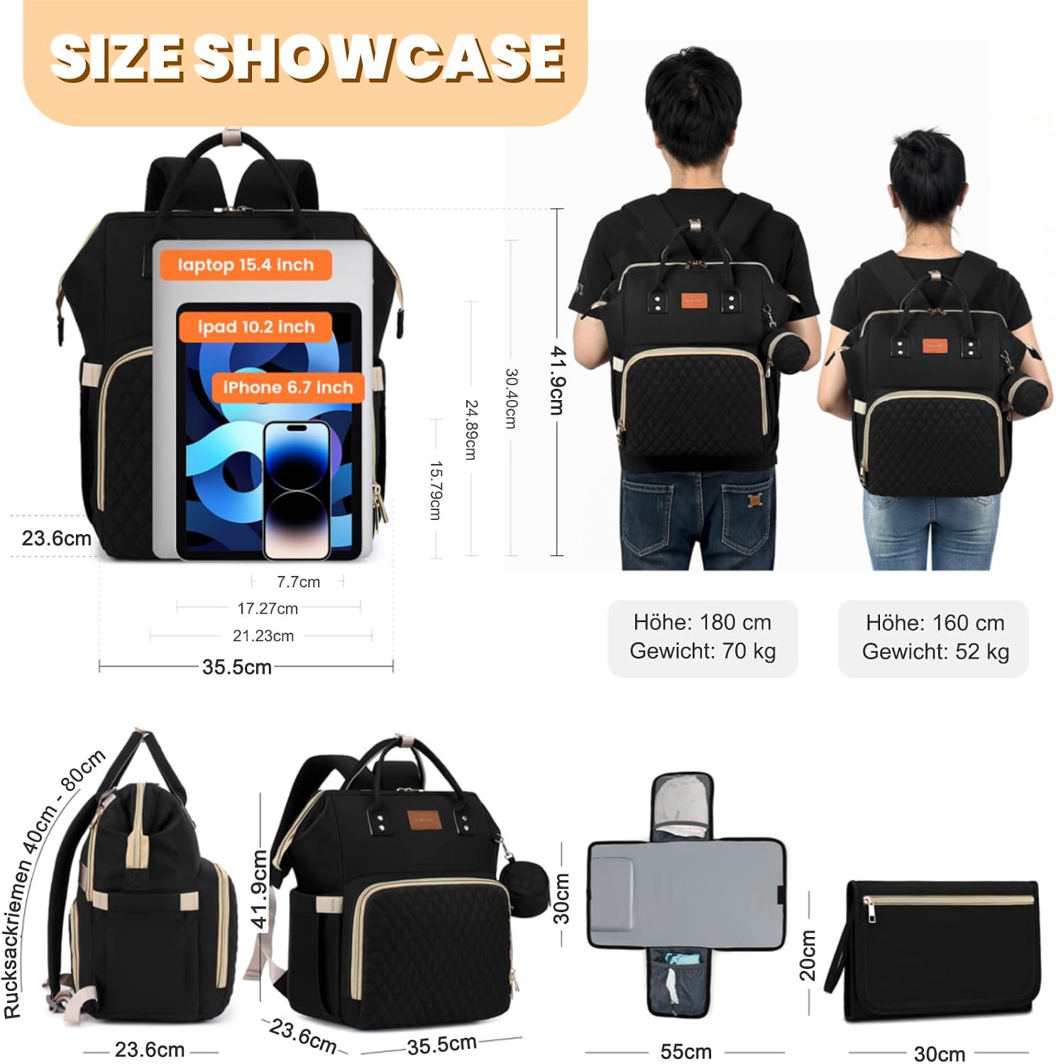 Thumbnail 5 de ROSEGIN Wickelrucksack Groß 35L