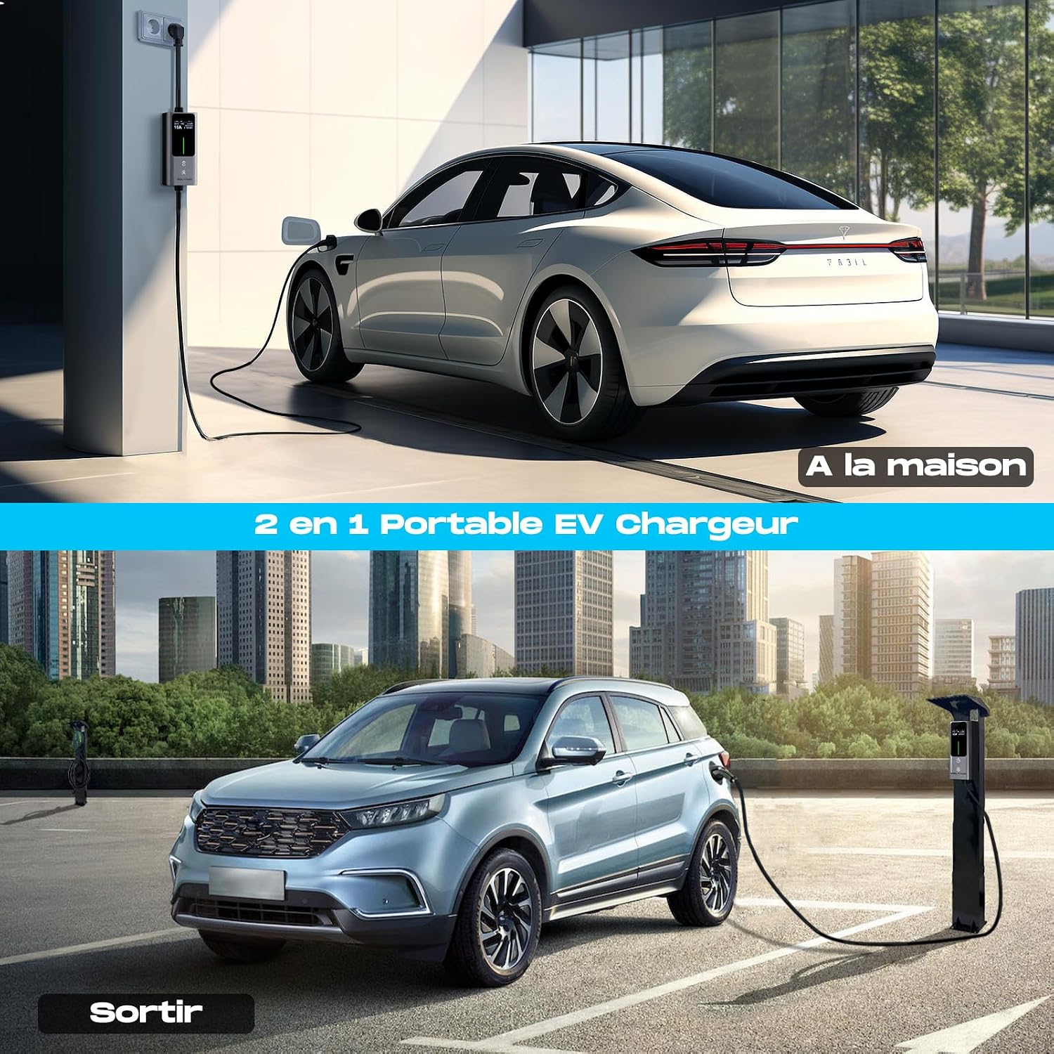 Detalle 2 de VDLPOWEREU 3,6 kW Chargeur voiture Type 2