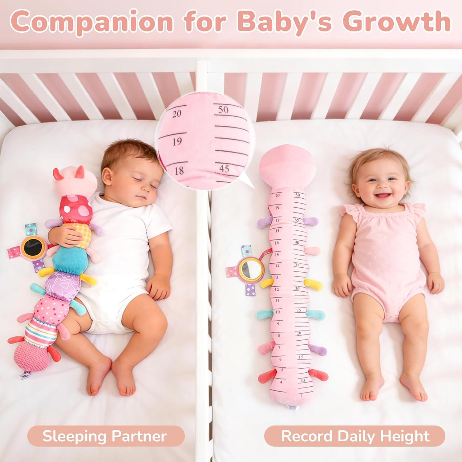 Thumbnail 3 de Joyreal Baby Girl Toys: 10-Piece Sensory Set for Newborns