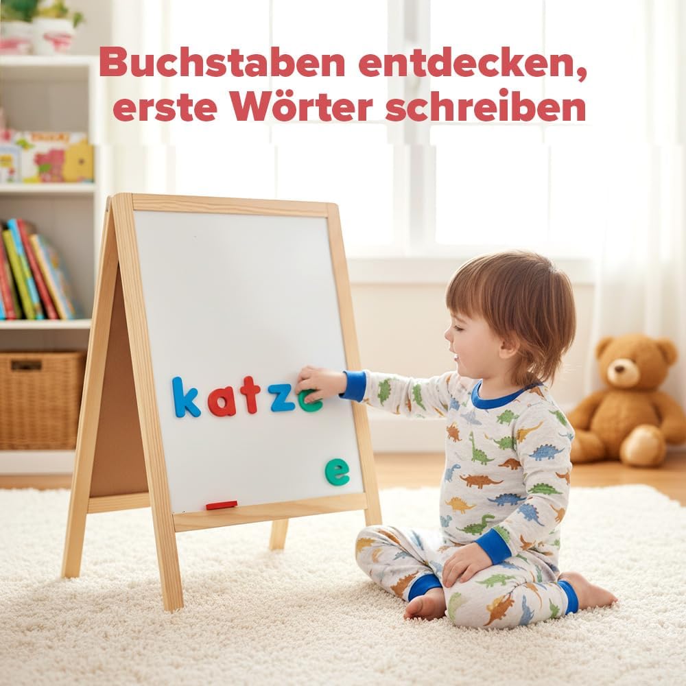 Detalle 1 de Smart Panda Alphabet-Set 104 Buchstaben