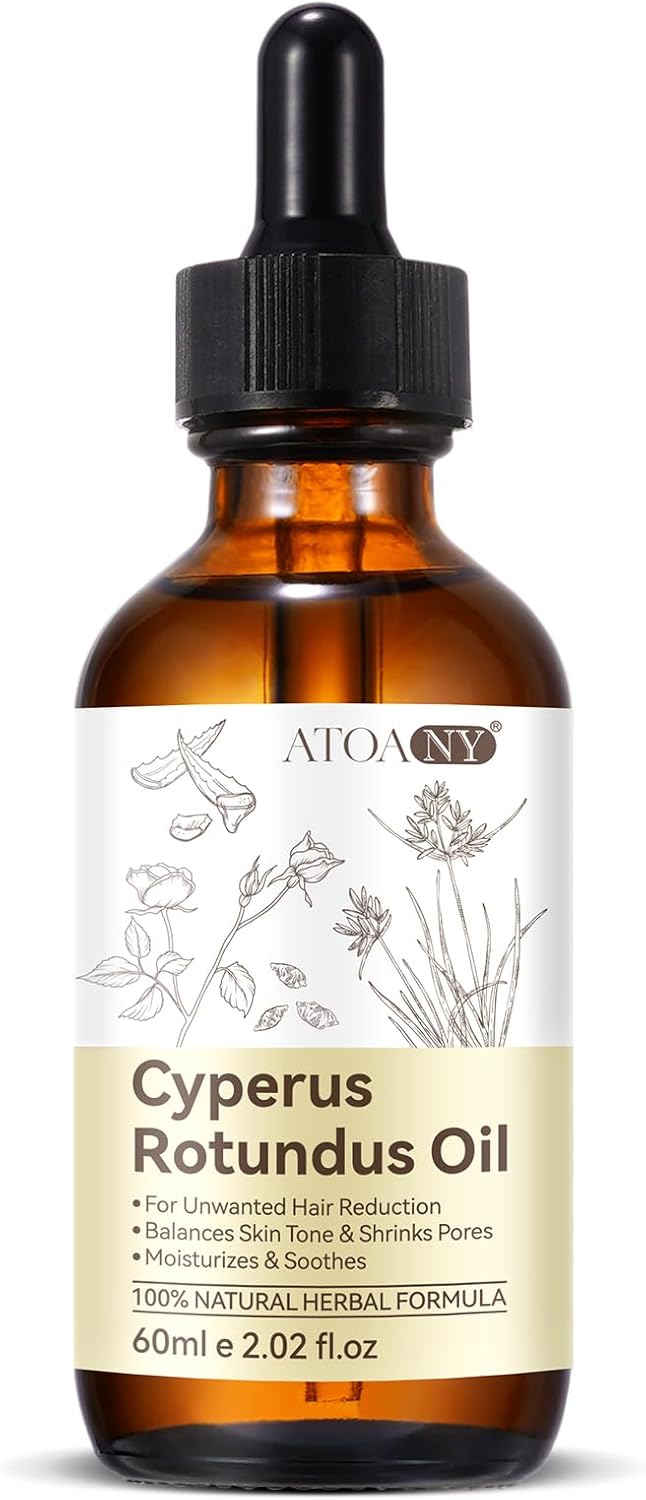 Detalle de Olio di Cyperus Rotundus 60 ml per depilazione – idrata, lenisce e può ridurre la ricrescita