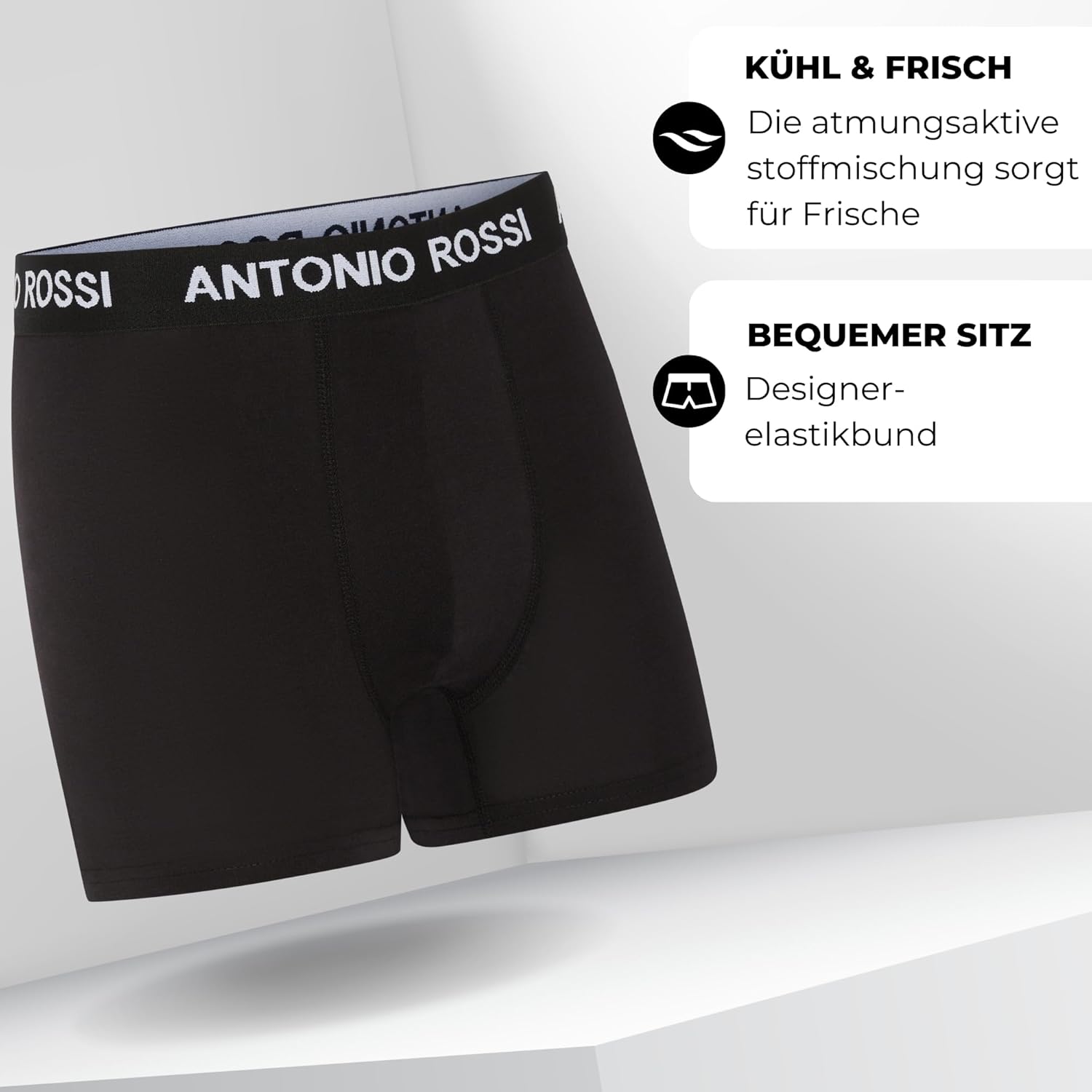 Thumbnail 4 de Antonio Rossi 12er-Pack Herren-Boxer-Hipster 🩲