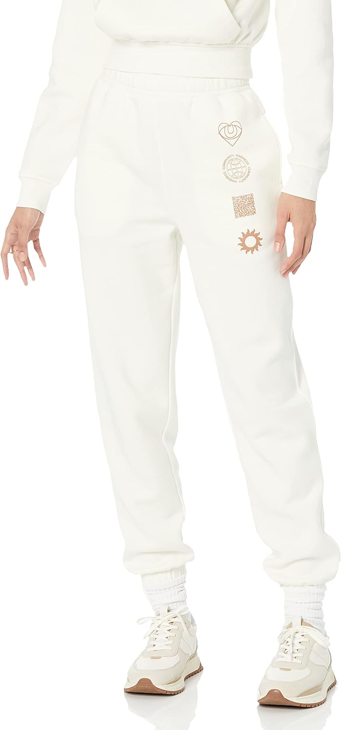 Thumbnail 6 de Amazon Essentials Damen Jogginghose mit Hoher Taille – entspannter Sitz, Übergröße erhältlich
