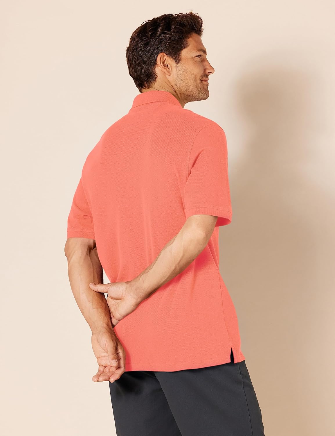 Thumbnail 1 de Herren Polohemd aus Baumwollpiqué mit normaler Passform (in Übergrößen) – Amazon Essentials