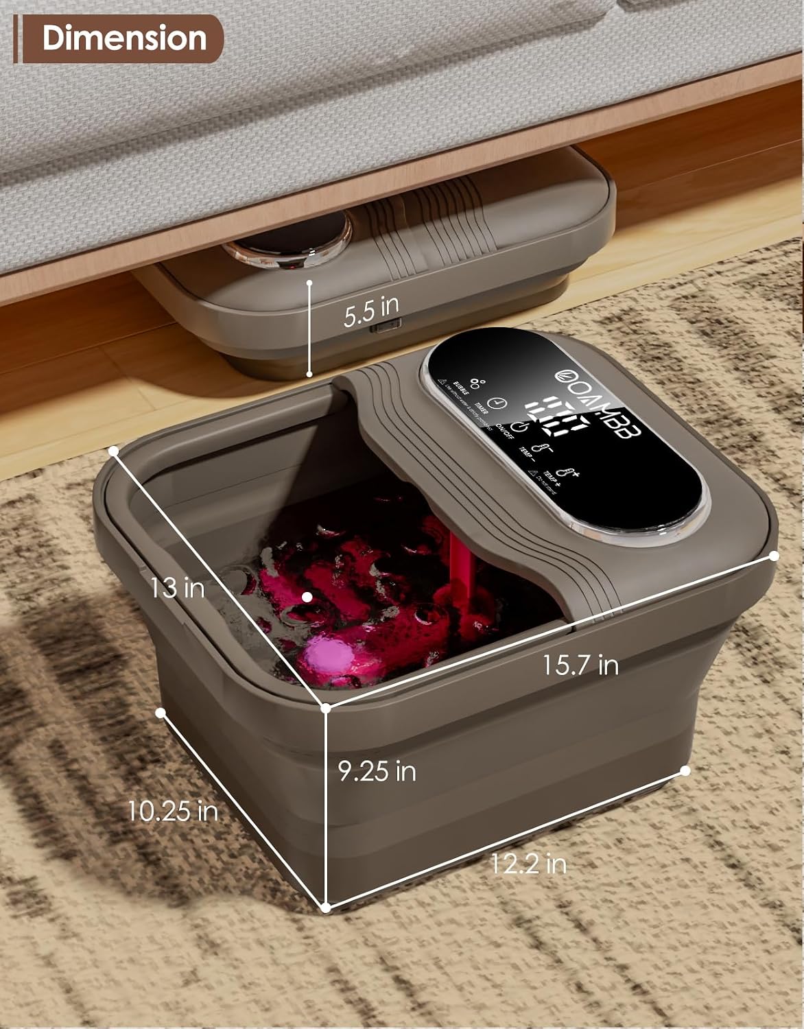 Thumbnail 5 de OOAMBB Collapsible Foot Spa